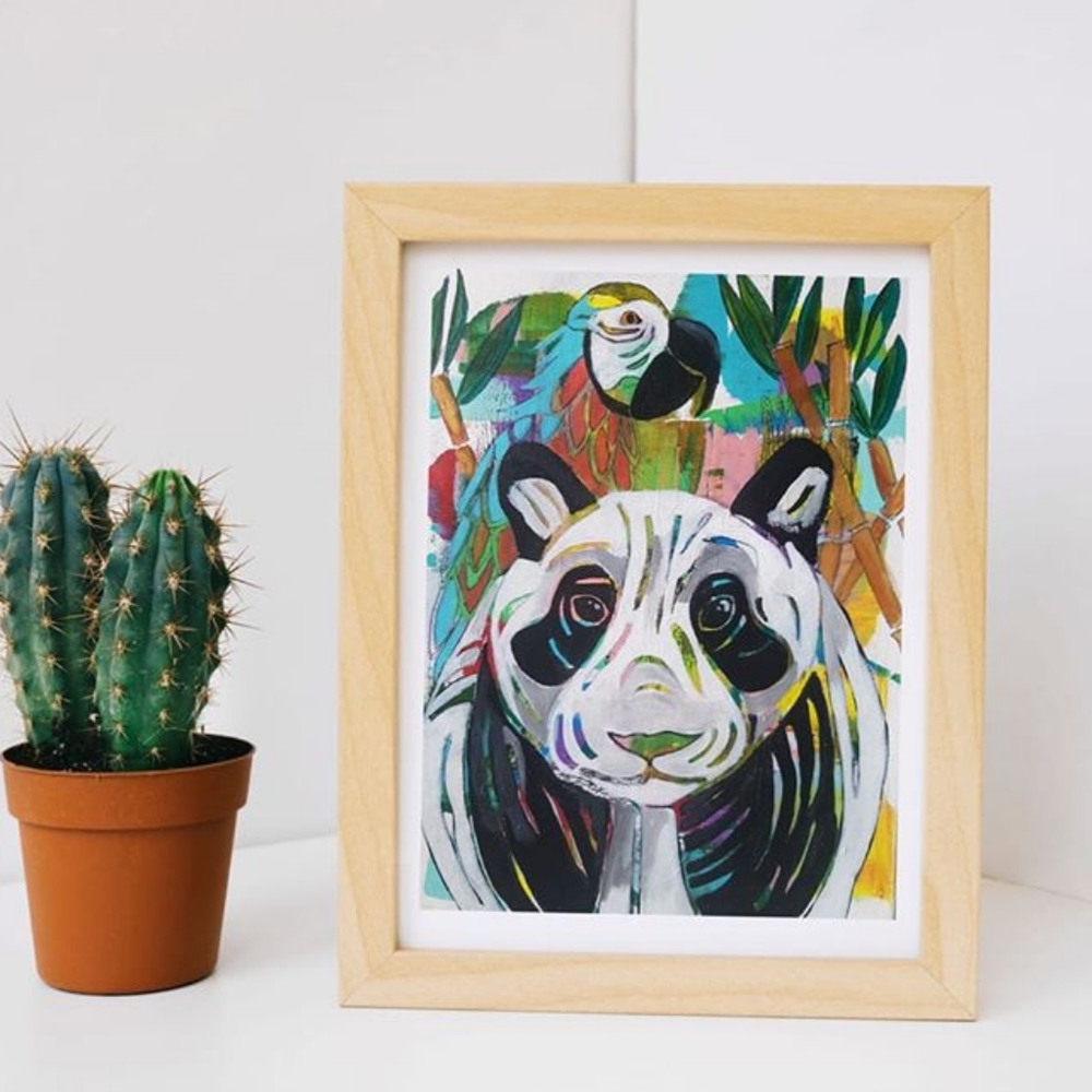 WALL ART PRINT, PANDA POSTER